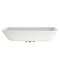 Anzzi Innovio Rectangle Glass Vessel Bathroom Sink with White Finish LS-AZ910 - alternate 4